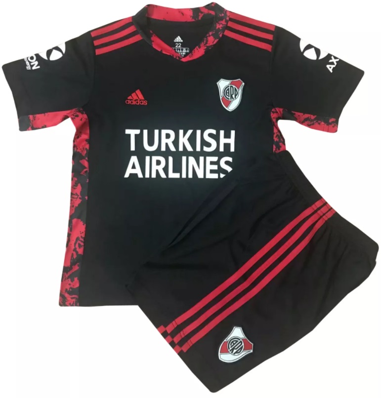 Kit infantil Goleiro I River Plate 2021 2022 Adidas oficial